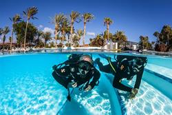 Morro Jable Dive Centre - Fuerteventura. Dive pool.